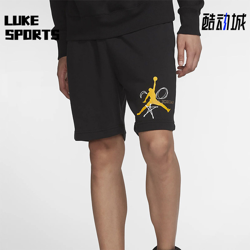 Nike/耐克正品JORDAN空新款男黑红色亲肤经典连帽卫衣CJ9085-010