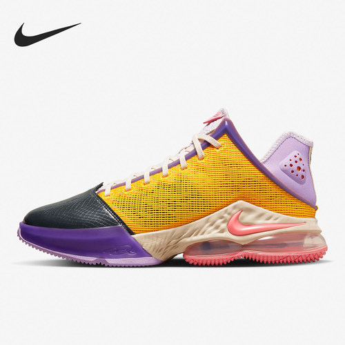 Nike/耐克正品LeBron 19 Low男士气垫实战篮球鞋DO9829-500