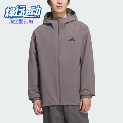 Adidas/阿迪达斯正品V SFT SHELL JK男女休闲运动连帽外套KF5227