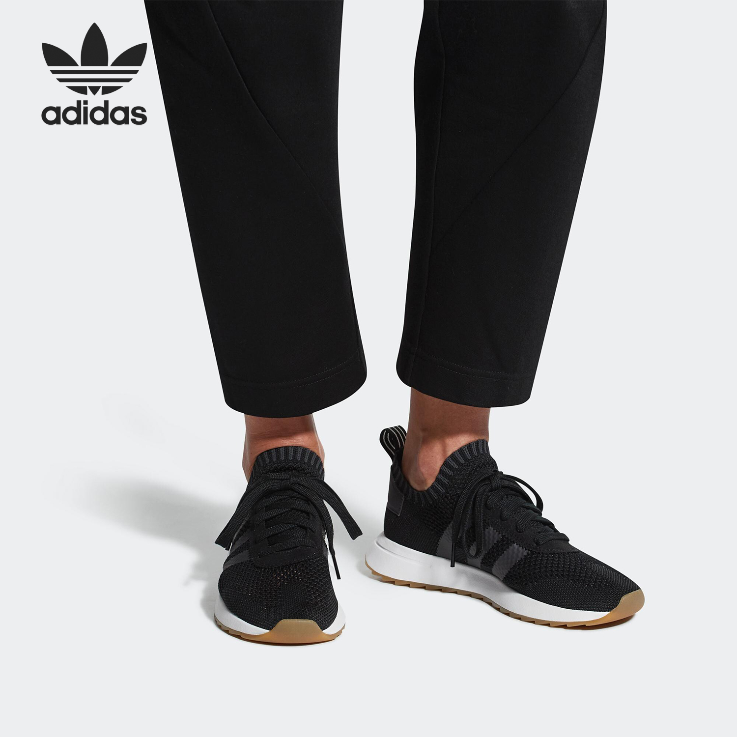 Adidas/阿迪达斯正品 FLB_RUNNER PK 女子运动经典休闲鞋 CQ1987