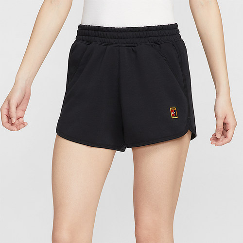 Nike/耐克正品Court Heritage女士透气网球运动短裤HJ8991-010