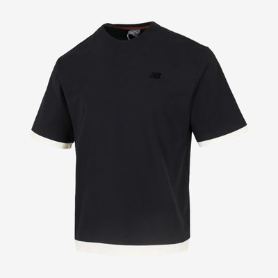 New Balance新百伦正品男透气舒适轻便休闲短袖T恤AMT52301-BK