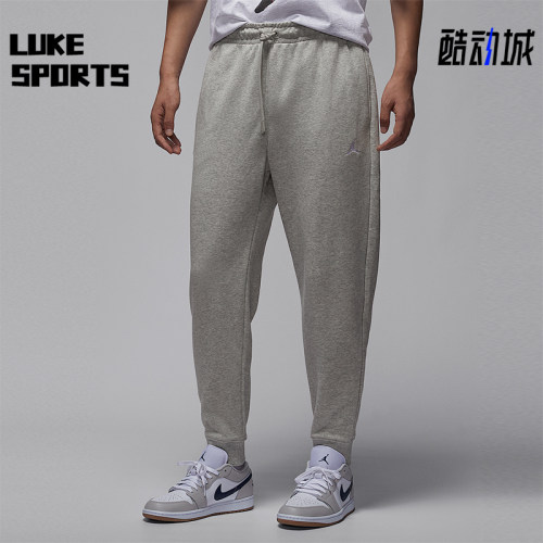 Nike/耐克正品JORDAN男士简约针织运动日常系带长裤FV7280-050