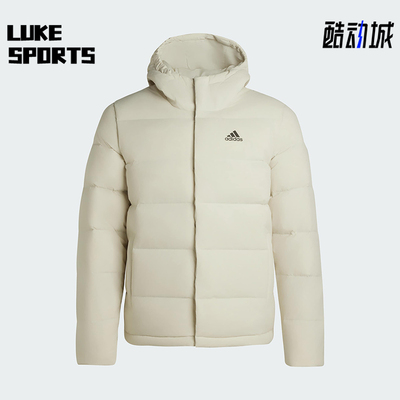 Adidas/阿迪达斯正品V HELIONIC HO J男士连帽保暖羽绒服KE5403