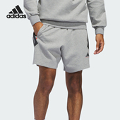 男女宽松篮球短裤 Adidas 新款 运动休闲冬季 JD7467 阿迪达斯正品