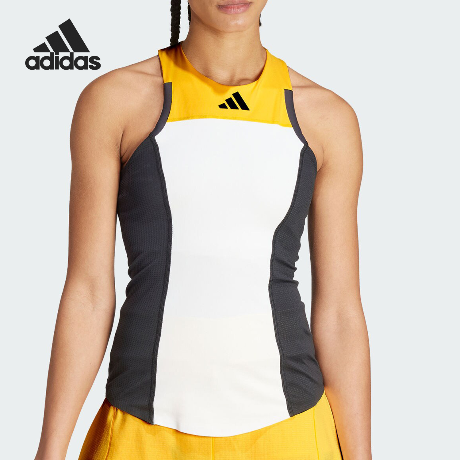 Adidas/阿迪达斯官方正品Y-TANK PRO女士网球运动工字背心IN6494
