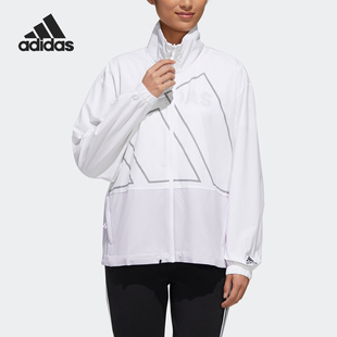 Adidas/阿迪达斯正品当季新款 女运动型格休闲耐磨夹克外套GL5619