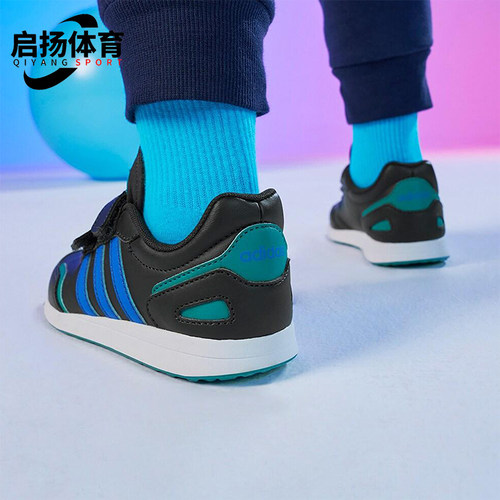 Adidas/阿迪达斯正品VS SWITCH 3 CF小童休闲魔术贴运动鞋IG9640