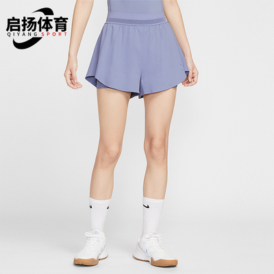 Nike/耐克正品Dri-FIT女士运动网球训练梭织透气短裤FZ6724-499