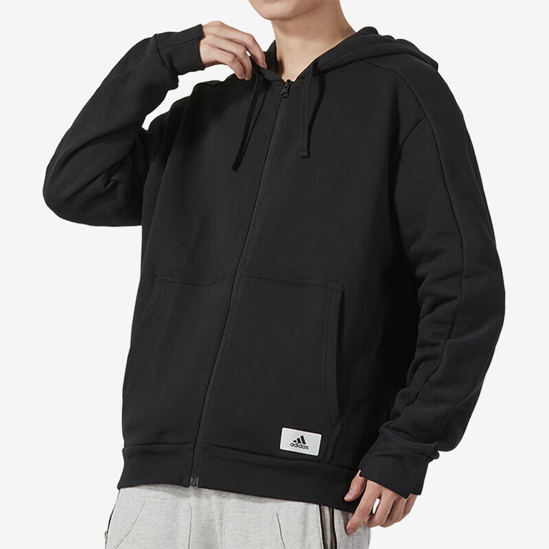 阿迪达斯正品男子针织外套