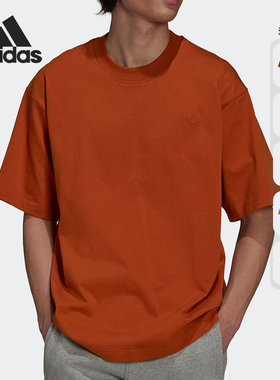 Adidas/阿迪达斯正品2021新款情侣装夏季运动半袖T恤 HC8589