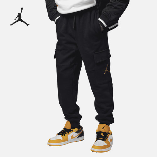 Nike/耐克正品Air Jordan大童运动机能风工装长裤FN0269-010