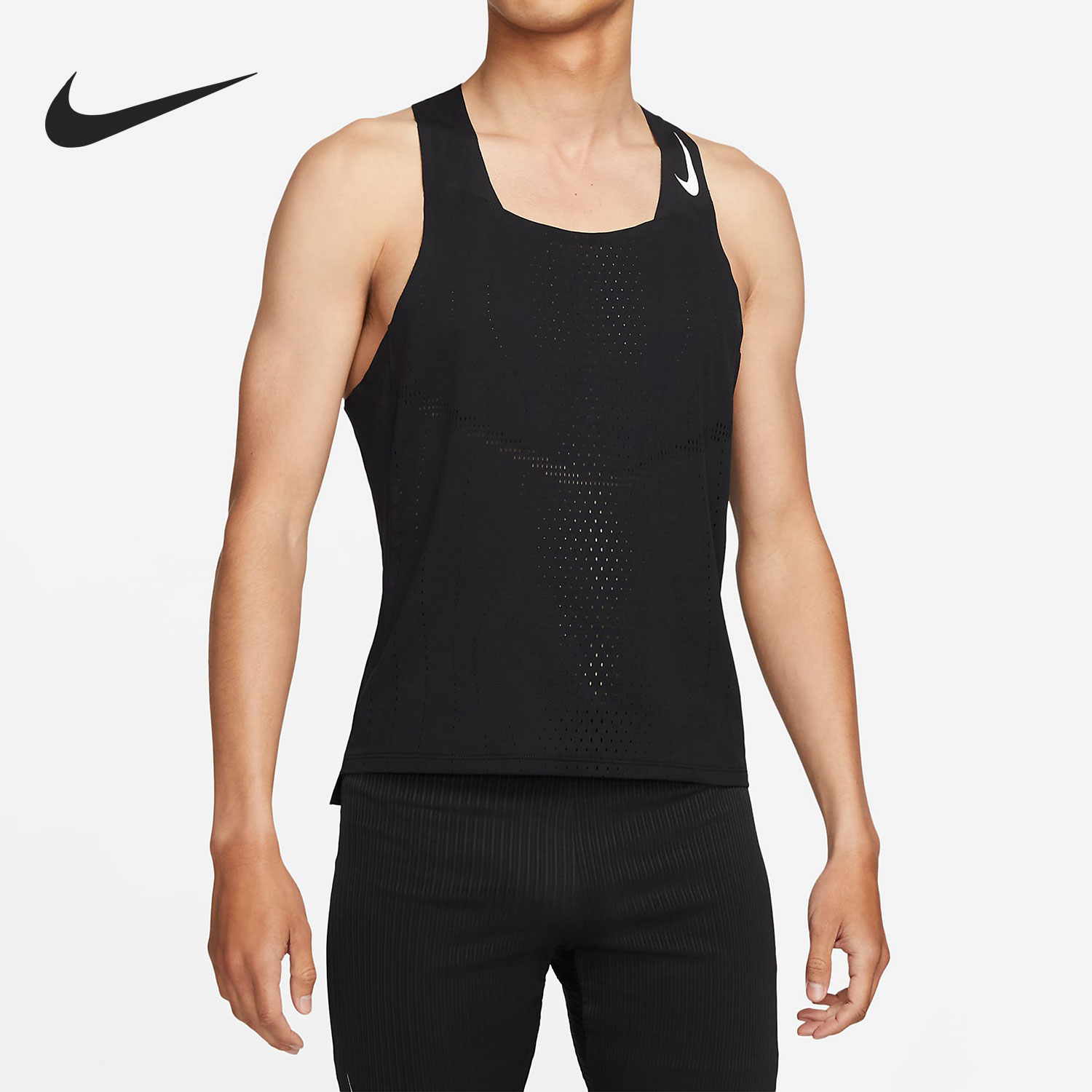 Nike/耐克正品新款男子跑步健身训练背心无袖T恤 DM4625-010