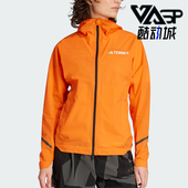 TERREX女士户外运动经典 Adidas 阿迪达斯正品 徒步冲锋衣KA5870