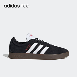 阿迪达斯官方正品 男女耐磨板鞋 NEO 新款 HQ1801 Vlcourt夏季 Adidas