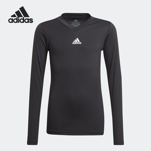 Adidas/阿迪达斯大童足球长袖T恤