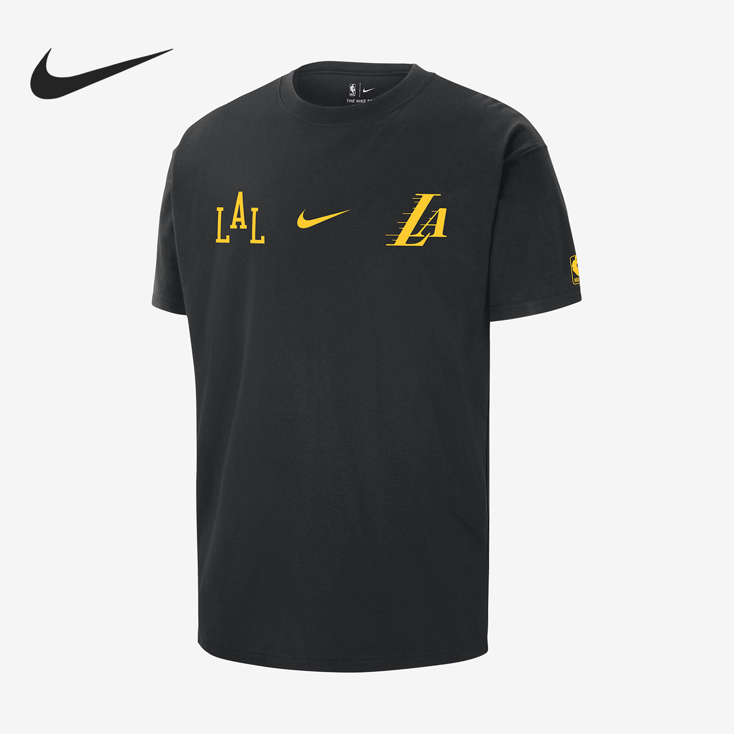 Nike/耐克正品洛杉矶湖人队男士透气圆领宽松球衣FN2007-010