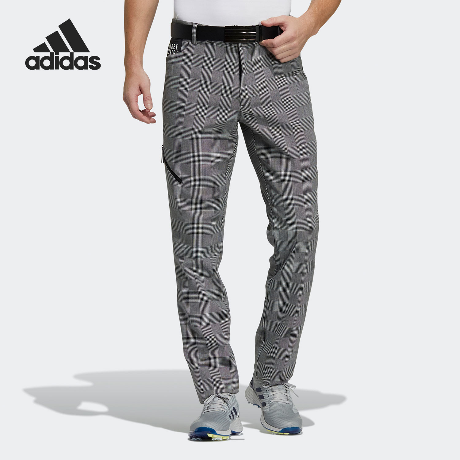 Adidas/阿迪达斯官方正品 CHECK PANTS 男子高尔夫运动裤GV1197