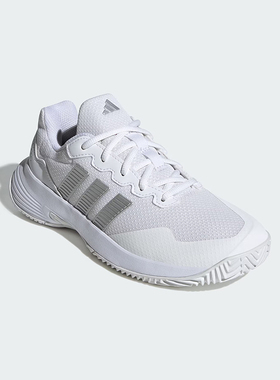 Adidas/阿迪达斯正品春季女士训练网球透气耐穿低帮运动鞋KI0789