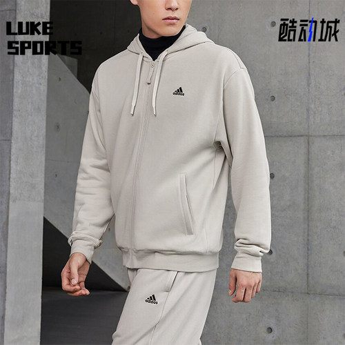 Adidas/阿迪达斯情侣款连帽外套