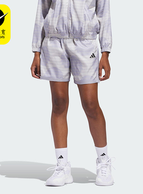 Adidas/阿迪达斯正品篮球系列女士运动经典透气训练短裤JC5916