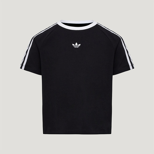 Adidas/阿迪达斯正品三叶草LACET-SHIRT新款经典短袖T恤KU3111