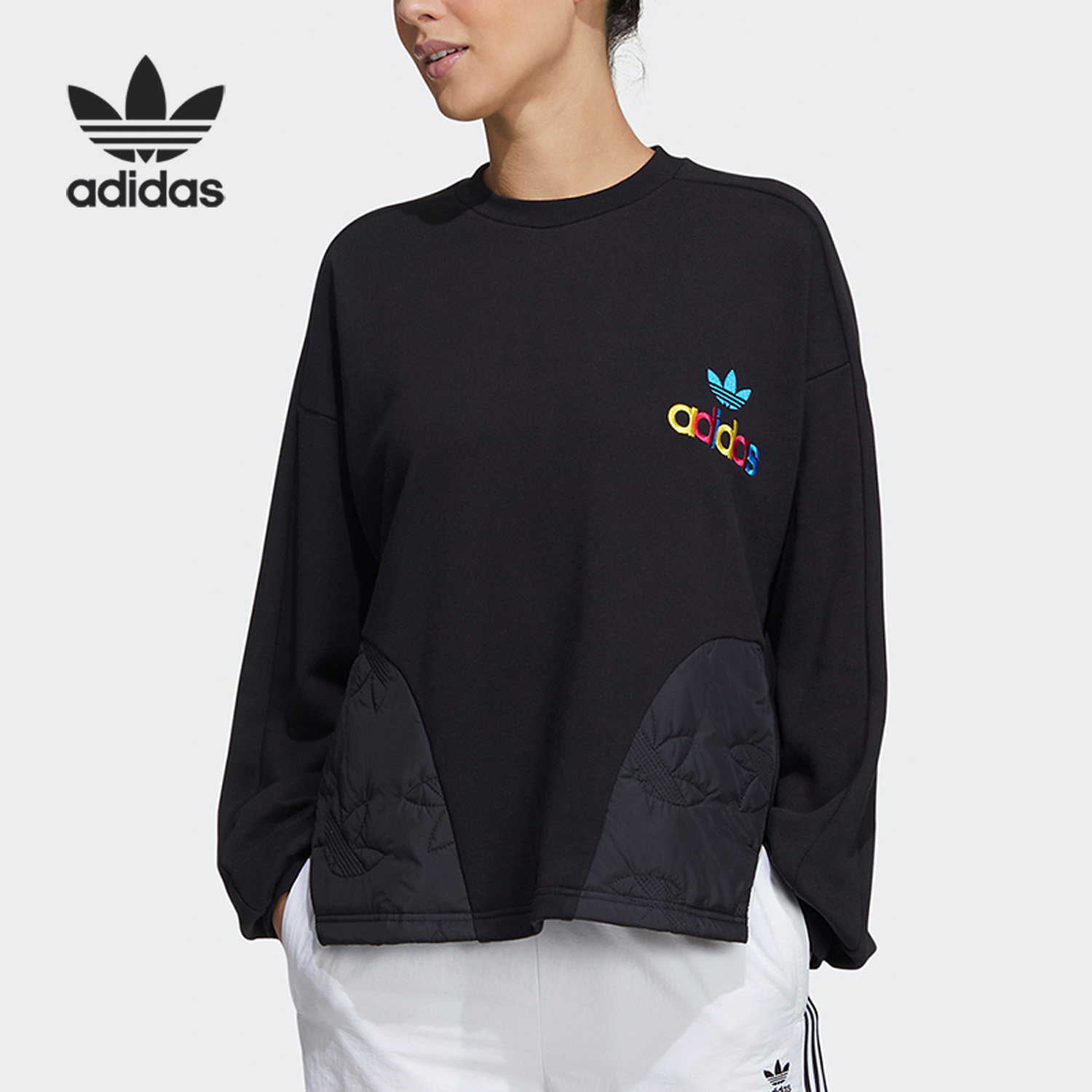 Adidas/阿迪达斯女子圆领卫衣