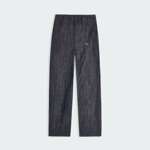 Puma彪马正品SHARP NIGHT WOVEN生活系列女中腰休闲裤640727-16