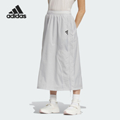 女士运动休闲训练宽松半身裙JM4270 新款 Adidas 阿迪达斯正品