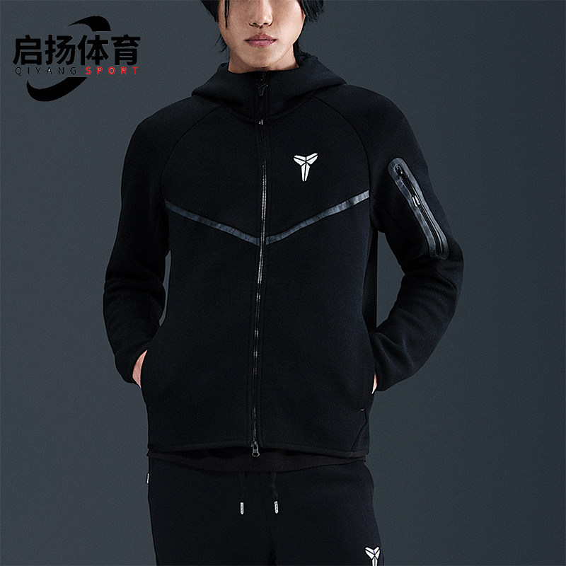 Nike/耐克正品Tech Fleece男士运动针织连帽户外外套IB2714-010