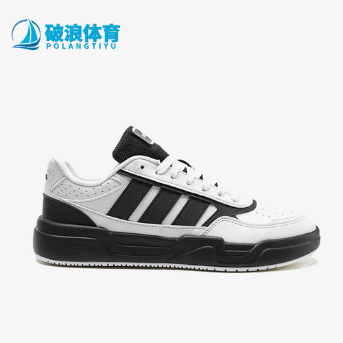 Adidas/阿迪达斯正品LiteBaller15男女经典黑色日常板鞋KI1496