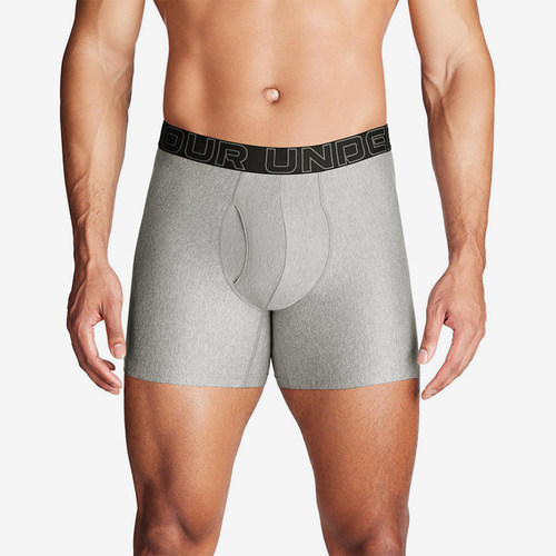 UA/安德玛正品Tech Boxerjock男子印花休闲平角内裤1387414-035