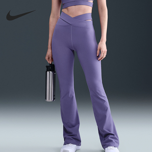 耐克正品 HJ1847 ZENBEE 针织高腰运动长裤 527 女士修身 Nike