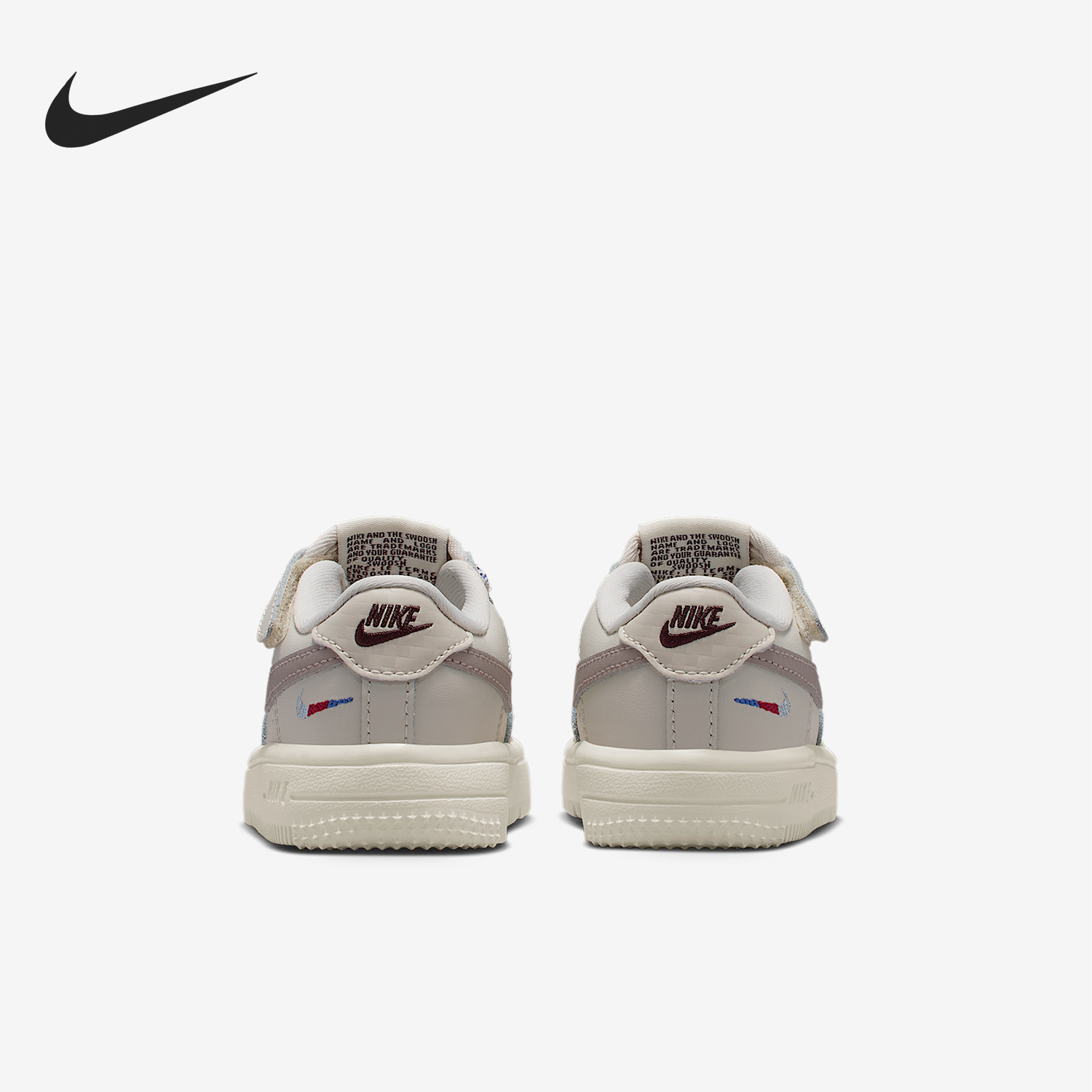 Nike/耐克正品 Force 1婴童魔术贴休闲轻便运动鞋IH4497-100