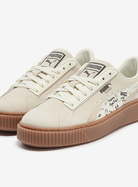 Puma/彪马正品Suede Platform Draw Wns女子时尚板鞋395904