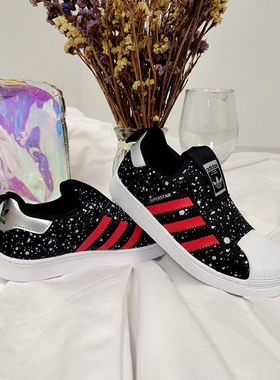 Adidas/阿迪达斯正品三叶草 adidas 儿童贝壳头软底运动鞋 FV3419