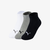 907142 Puma 儿童简约休闲针织运动袜三双装 新款 彪马正品
