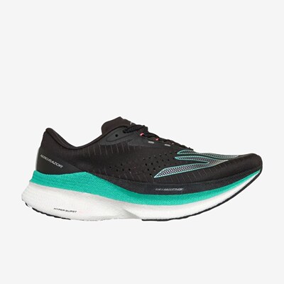 Skechers斯凯奇正品AERO RAZOR女款低帮休闲跑步鞋172240-BKMT