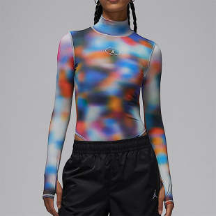 运动连体衣HV3335 Nike 立领长袖 JORDAN女士日常时尚 043 耐克正品