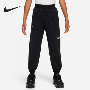 小童保暖加绒针织柔软运动长裤 Nike 新款 当季 FV6035 耐克正品