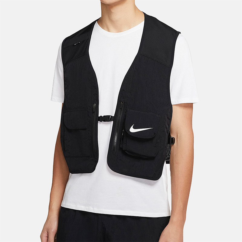耐克男子可拆卸式机能风足球马甲