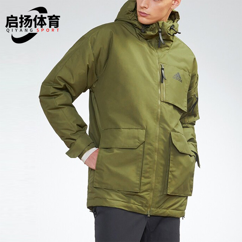 Adidas/阿迪达斯正品PARKA男士户外运动保暖防风羽绒服H61734,运动服/休闲服装,运动羽绒服,淘宝优惠券,粉丝福利购,淘宝优惠卷