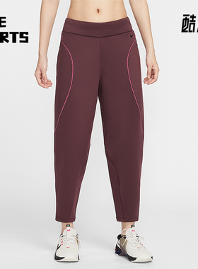Nike/耐克正品2025冬季款女士日常中腰锥形运动长裤HV3586-652