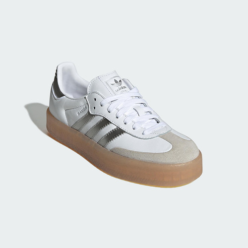 Adidas/阿迪达斯正品三叶草女士休闲经典厚底运动低帮板鞋JS3943