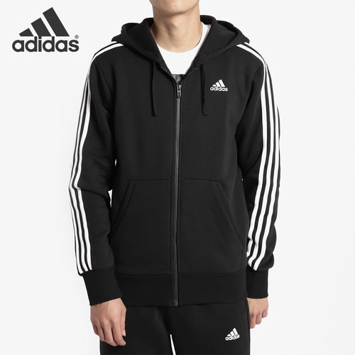 Adidas/阿迪达斯正品当季新款ESS 3S FZ B休闲运动夹克外套B47368