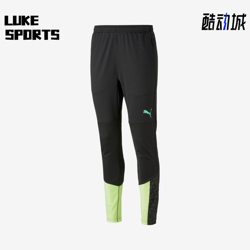 Puma/彪马正品2025男士耐穿拼接印花足球透气运动长裤658295-51