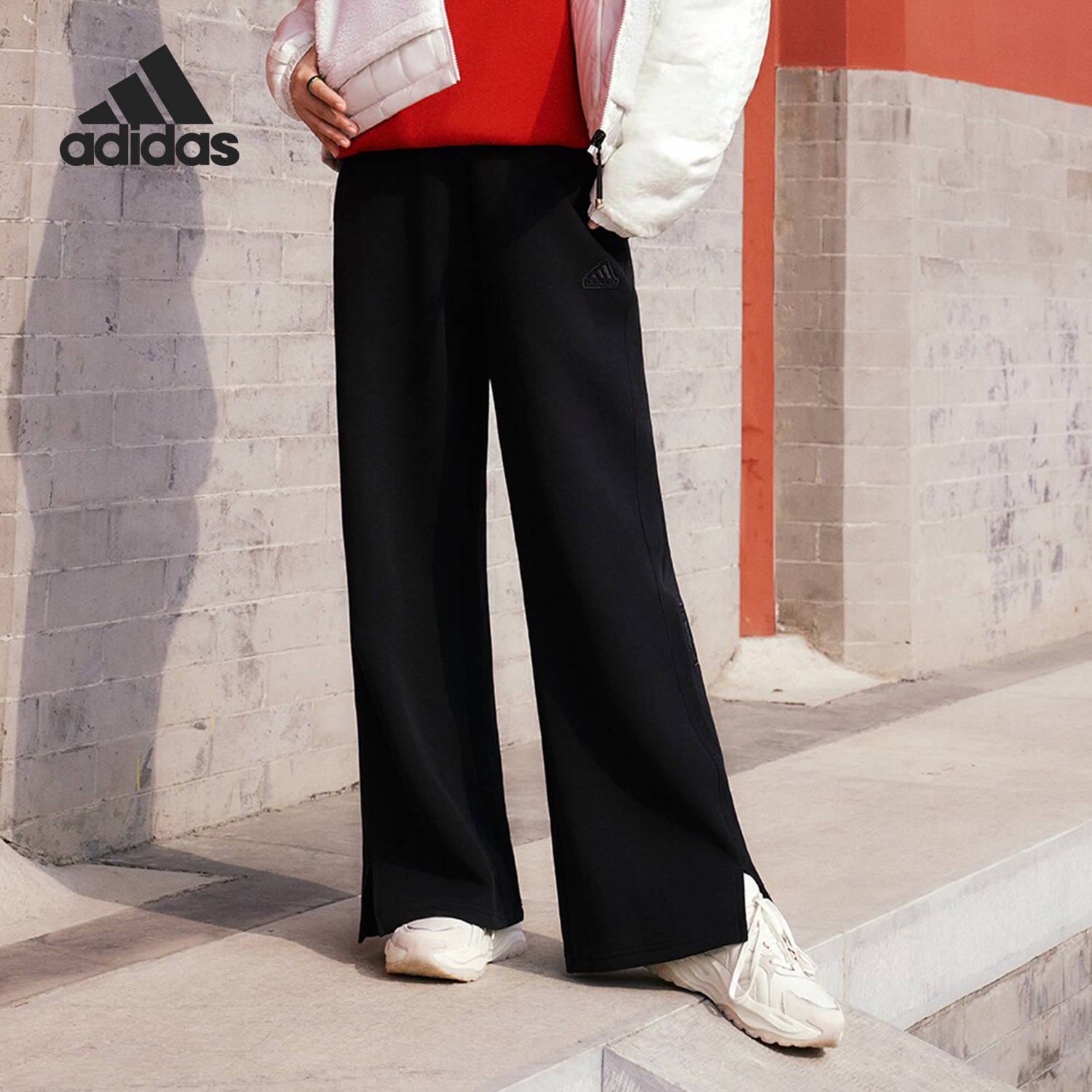 Adidas/阿迪达斯女士运动休闲裤