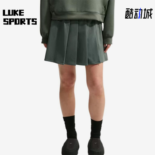 Nike/耐克正品女士高腰弹性舒适干爽百褶休闲短裙IR8706-303