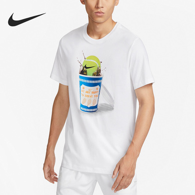 Nike/耐克正品新款NikeCourt男子运动休闲网球T恤FJ1501-100