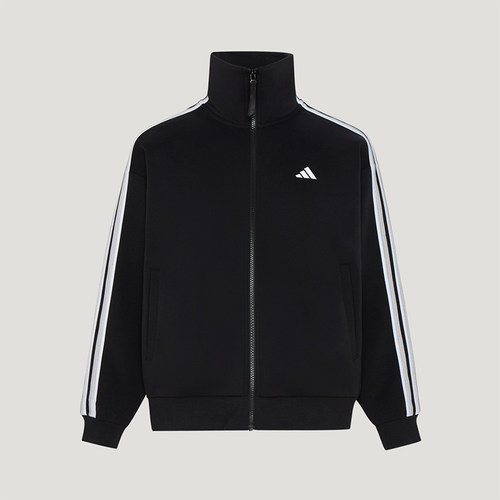 Adidas/阿迪达斯正品女士宽松休闲针织拉链夹克外套KZ1551